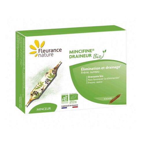 Ampoules mincifine draineur-complément alimentaire bio